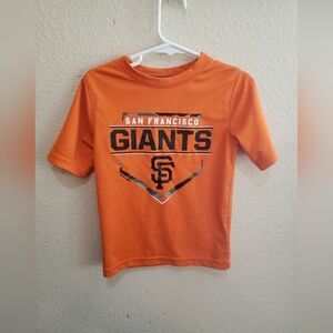 Genuine Merchandise Orange San Francisco Giants Short Sleeve Tee